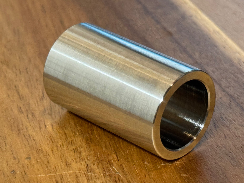 EXTSW 1.007" ID x 1 1/4" (1.240) OD x 2 1/2” Thick 316 Stainless Spacer