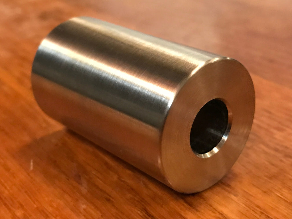 EXTSW 1/2" ID x (1 1/4" / 1.240") OD x 3" Thick 316 Stainless Spacers