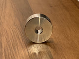 EXTSW 1/4” ID x (1" / .990")  OD x 3/8” Thick 316 Stainless Spacer