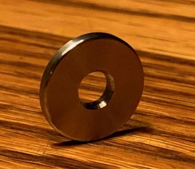 EXTSW 3/16” ID x 3/4” (.740") OD x 1/4" Thick 316 Stainless Washer