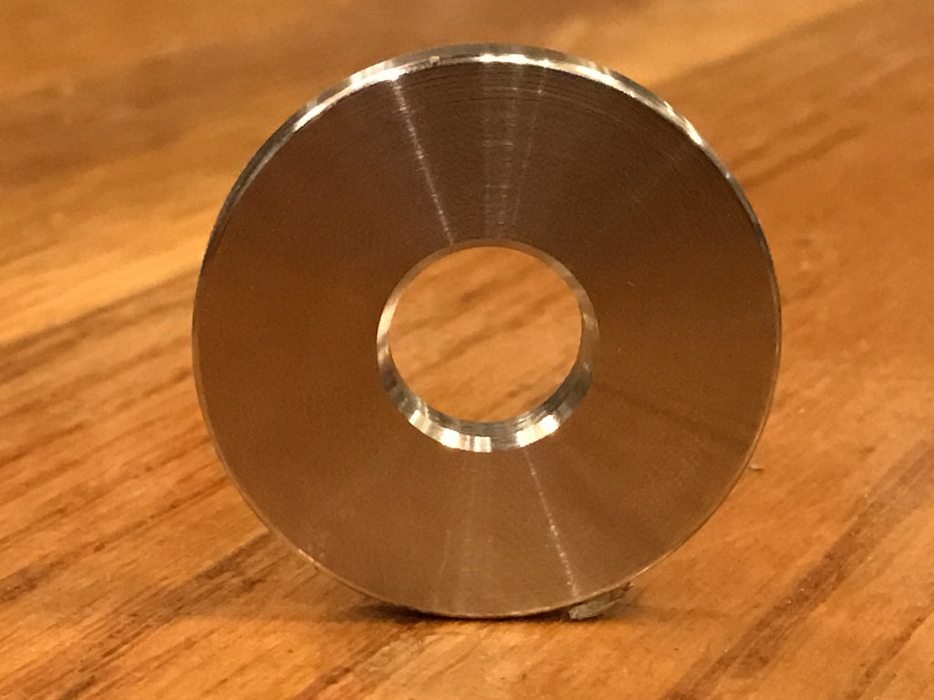 EXTSW 1/2“ ID x (1 3/8” / 1.365) OD x 7/16" Thick 316 Stainless Spacer
