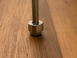 EXTSW 1/4” ID x 5/8” (.615") OD x 3/8” thick 316 Stainless Spacer