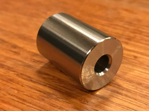 EXTSW 5/16" ID x (3/4”/.740" OD) x 1 3/8" thick 316 Stainless Spacer