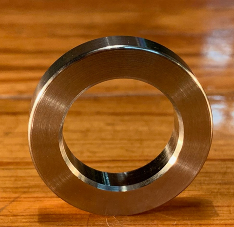 EXTSW 1.007" ID x 1 5/8" (1.615") OD x 1/4” Thick 316 Stainless Shaft Washer