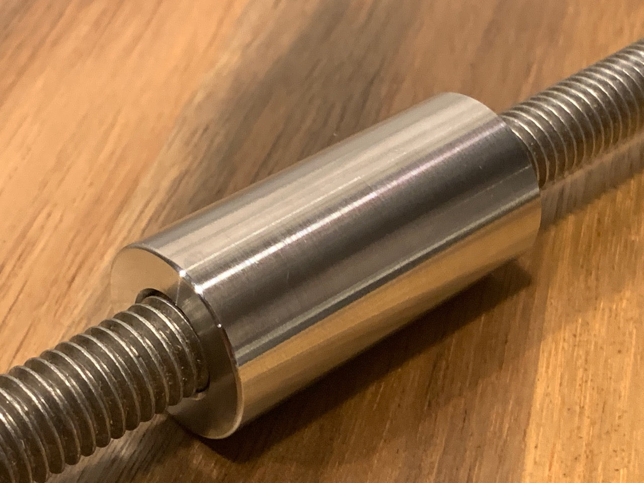 EXTSW 1/2" ID x ( 1" / .990") OD x 2" thick 304 Stainless Spacer