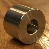 EXTSW  7/16” ID x (1 1/8”/ 1.115" OD) x 1" thick 316 Stainless Steel Spacer