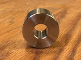 EXTSW  7/16” ID x (1 1/8”/ 1.115" OD) x 1" thick 316 Stainless Steel Spacer