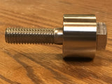 EXTSW  7/16” ID x (1 1/8”/ 1.115" OD) x 1" thick 316 Stainless Steel Spacer