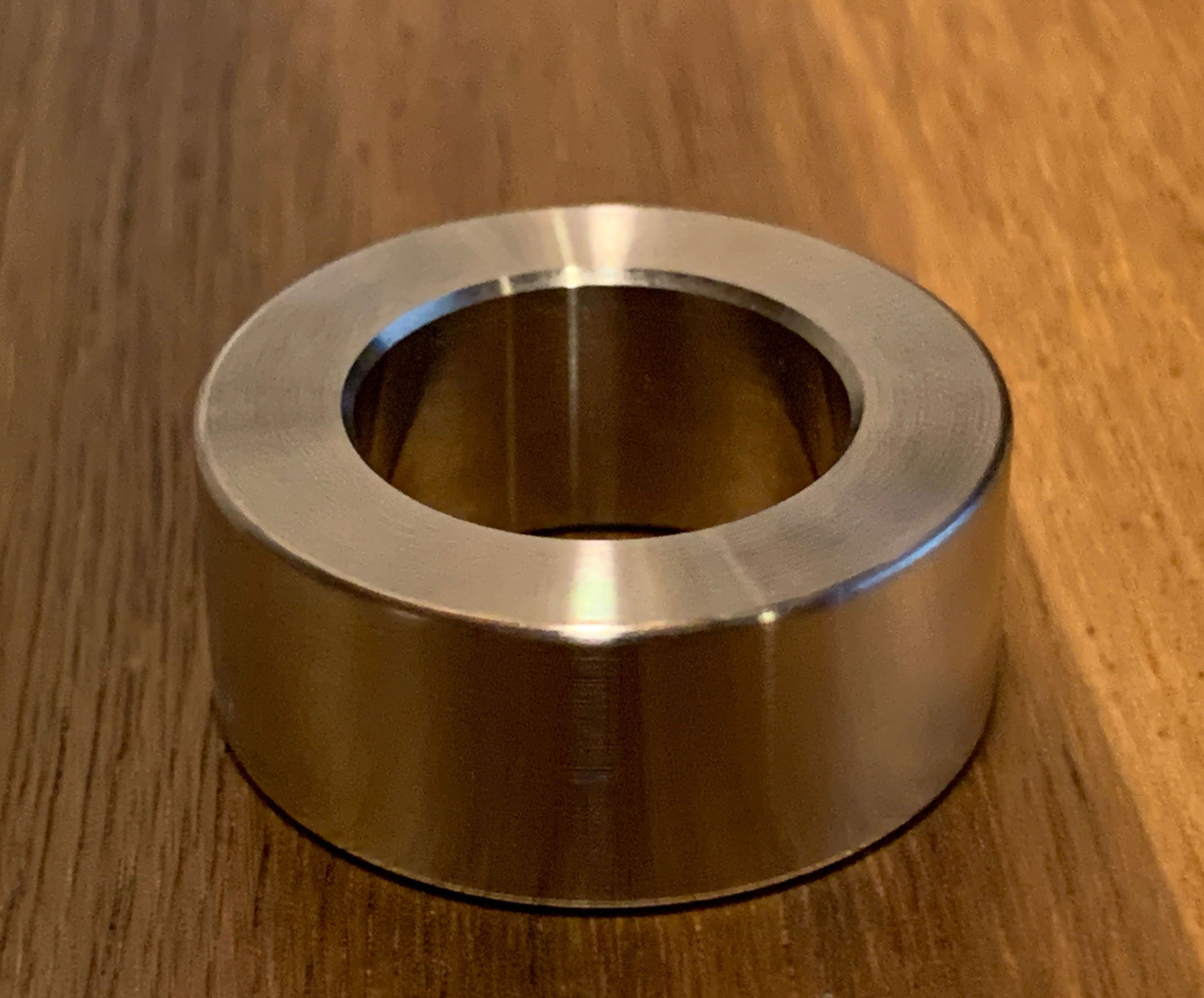 EXTSW 3/4" (.757") ID x 1 1/4” (1.240") OD x 7/16" Thick 316 Stainless Spacer