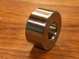 EXTSW 7/16” ID x 1" (.990") OD x 1/2” Thick 304 Stainless Spacer