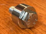 EXTSW 7/16” ID x 1" (.990") OD x 1/2” Thick 304 Stainless Spacer