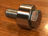 EXTSW 7/16” ID x 1" (.990") OD x 1/2” Thick 304 Stainless Spacer