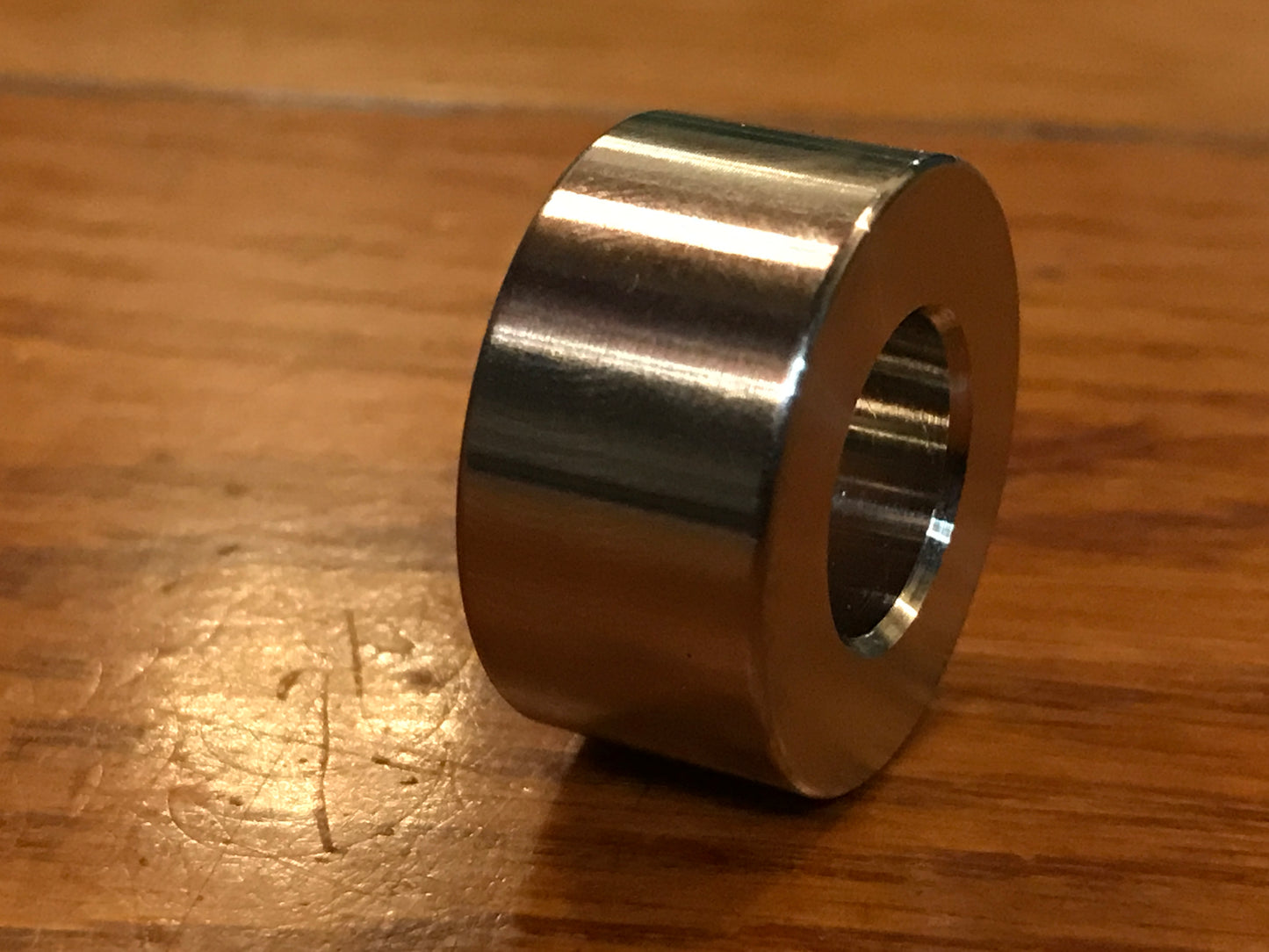 EXTSW 1/2” ID x ( 1" / .990") OD x 1/2” Thick 304 Stainless Spacer