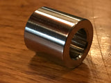 EXTSW 7/16” ID x 3/4” (.740")  OD x 3/4" Thick 304 Stainless Steel Spacer