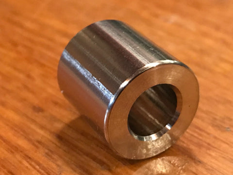 EXTSW  7/16” ID x (5/8”/.615" OD) x 1/2" Thick 316 Stainless Spacer