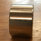 EXTSW 7/16” ID x (3/4”/.740") OD x 1/2" Thick 304 Stainless Spacer