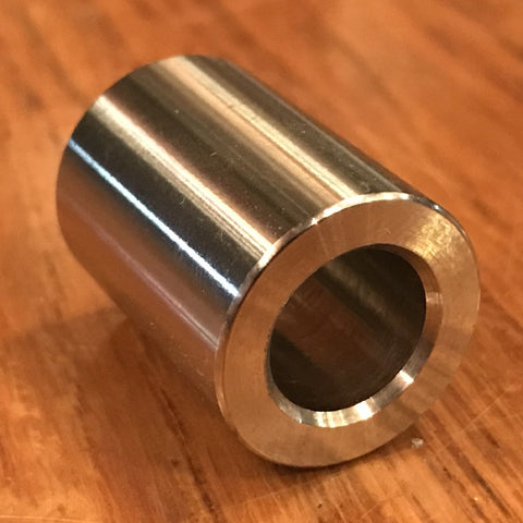 EXTSW  7/16" ID x 3/4” (.740" OD) x 1" Thick 304 Stainless Spacer