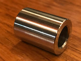 EXTSW  7/16" ID x 3/4” (.740" OD) x 1" Thick 304 Stainless Spacer