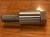 EXTSW  7/16" ID x 3/4” (.740" OD) x 1" Thick 304 Stainless Spacer