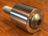 EXTSW 3/8” ID x (1" / .990")  OD x 1 3/16" thick 316 Stainless Spacer