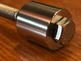 EXTSW 3/8” ID x (1" / .990")  OD x 1 3/16" thick 316 Stainless Spacer