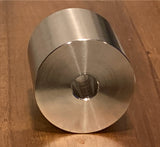 EXTSW 9/16" ID x ( 2" / 1.990") OD x 2" Thick 316 Stainless Spacer