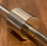 EXTSW 9/16" ID x ( 2" / 1.990") OD x 2" Thick 316 Stainless Spacer