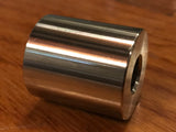 EXTSW  7/16” ID x (1 1/8” / 1.115" OD) x 1 1/4” thick 316 Stainless Spacer