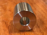 EXTSW  7/16” ID x (1 1/8” / 1.115" OD) x 1 1/4” thick 316 Stainless Spacer