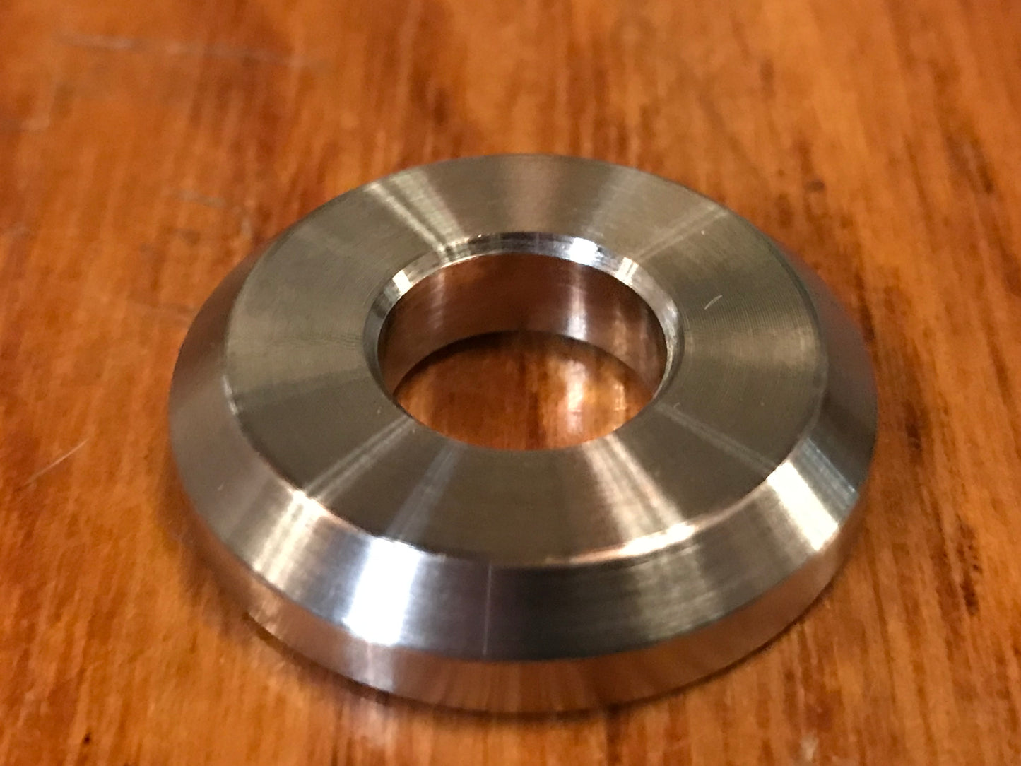 EXTSW BEVELED 1/2" ID x ( 1 1/4" / 1.240") OD x 1/4" thick 304 Stainless Washer