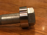 EXTSW 20.2 mm ID x 37.86 mm OD x 12.7 mm" Thick 316 Stainless Spacer