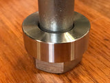 EXTSW 20.2 mm ID x 37.86 mm OD x 12.7 mm" Thick 316 Stainless Spacer