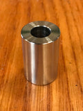 EXTSW .3/4"/ 757" ID x  ( 1 1/4" / 1.240") OD x 1 5/8” thick 316 Stainless Shaft Spacer