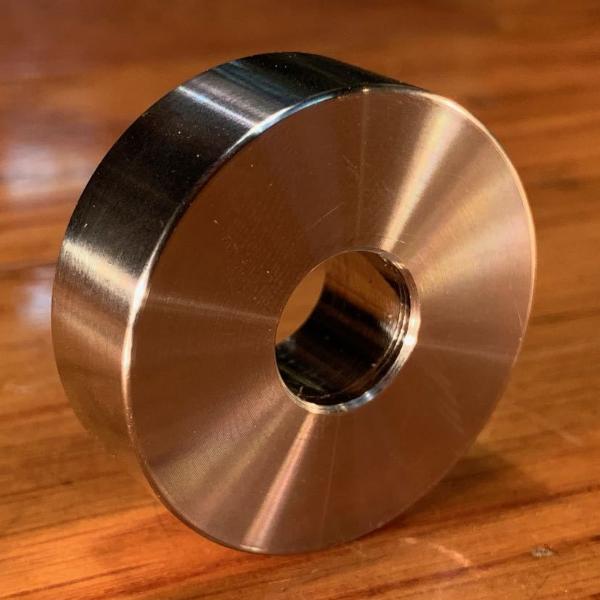 EXTSW 12.5 mm ID x 38 mm OD x 14 mm Thick 316 Stainless Spacer