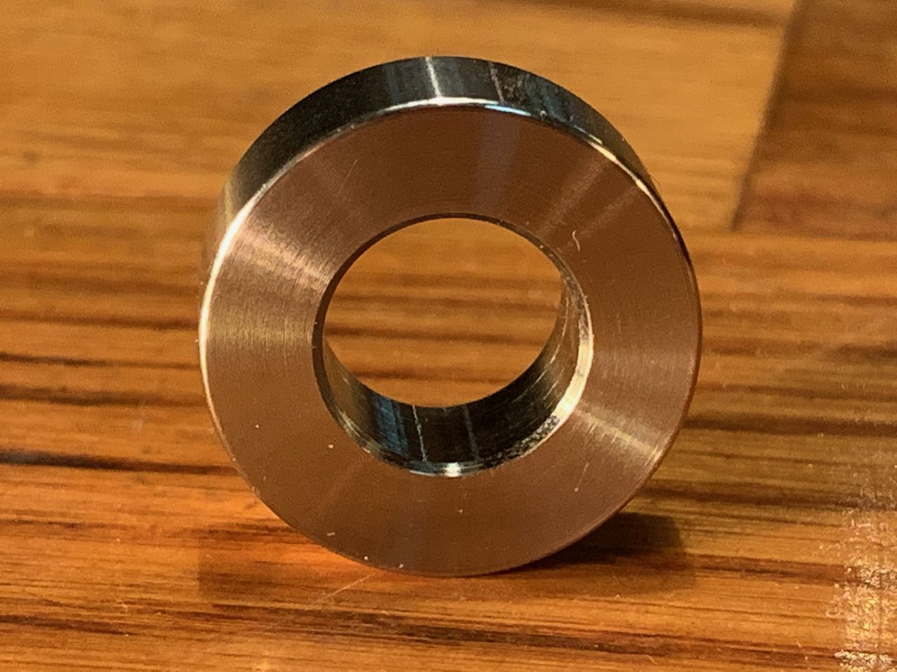 EXTSW 1/2" ID x ( 1" / .990") OD x 3/8" Thick 304 Stainless Spacer