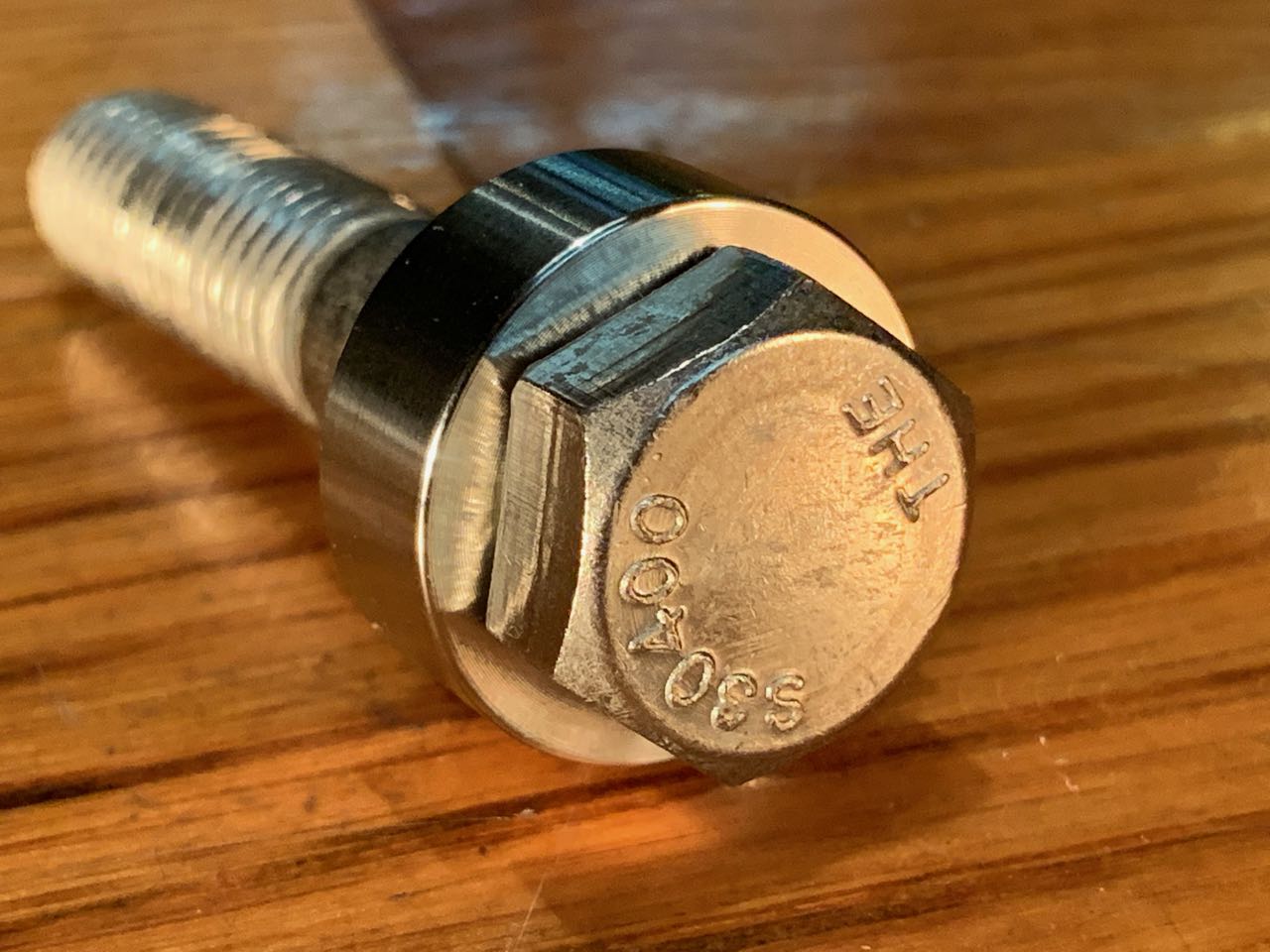 EXTSW 1/2" ID x ( 1" / .990") OD x 3/8" Thick 304 Stainless Spacer