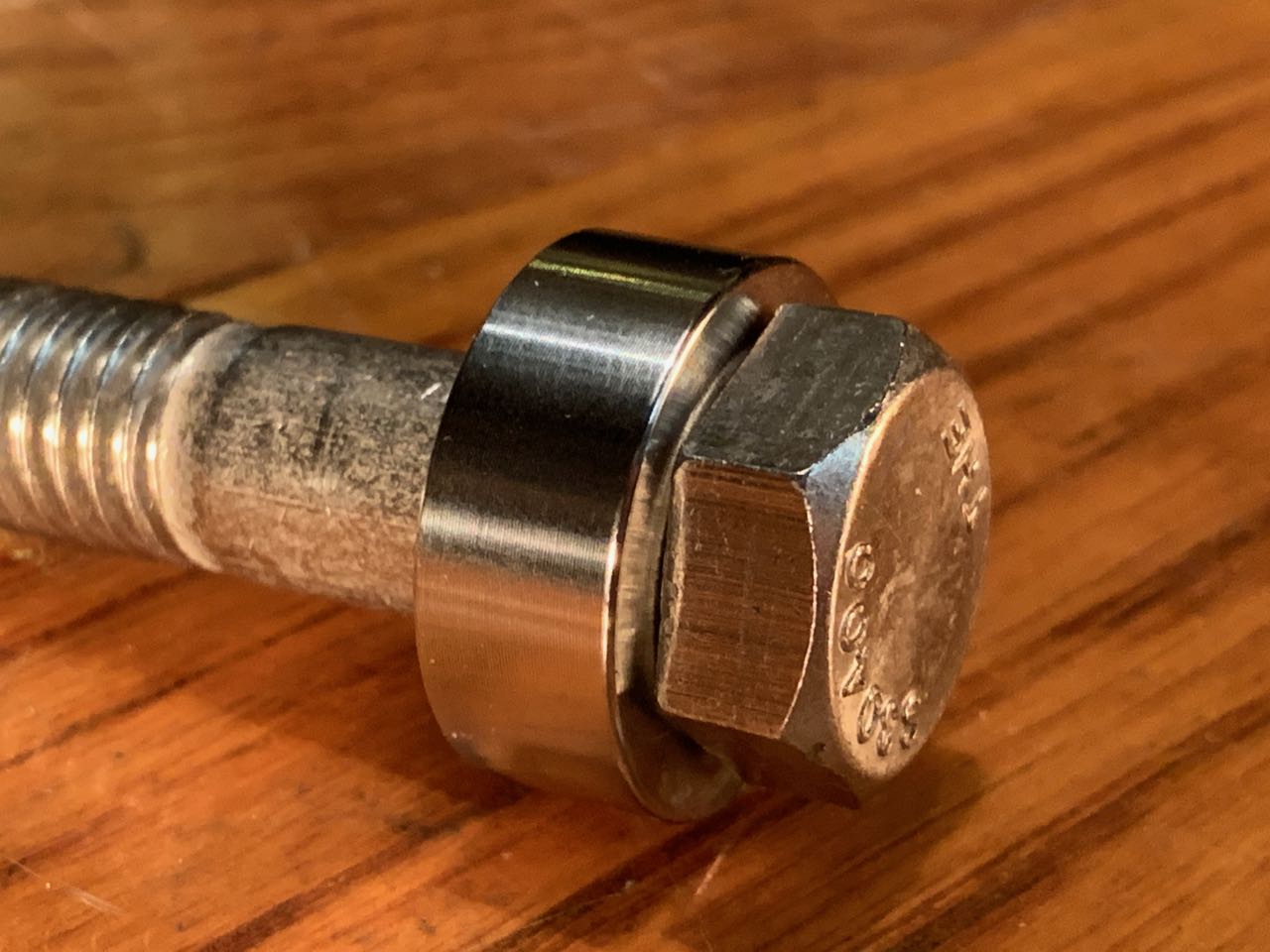 EXTSW 1/2" ID x ( 1" / .990") OD x 3/8" Thick 304 Stainless Spacer