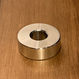 EXTSW 7/16" ID x (1 1/8" / 1.115") OD x 3/8" Thick 316 Stainless Spacer